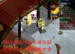等你来战传奇私服高回收率在线挂机攻略大全 等你来战传奇私服高回收率在线挂机攻略大全