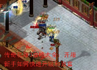 传奇私服3攻略大全:开服新手如何快速升级和致富 传奇私服3攻略大全:开服新手如何快速升级和致富