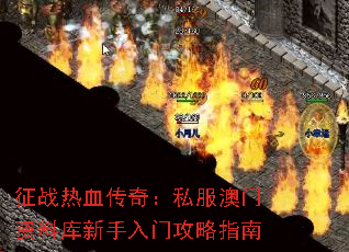 征战热血传奇:私服澳门资料库新手入门攻略指南 征战热血传奇:私服澳门资料库新手入门攻略指南