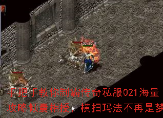 手把手教你制霸传奇私服021海量攻略倾囊相授,横扫玛法不再是梦 手把手教你制霸传奇私服021海量攻略倾囊相授,横扫玛法不再是梦