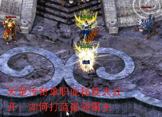 天罡传奇单职业秘笈大公开:如何打造最强霸主 天罡传奇单职业秘笈大公开:如何打造最强霸主