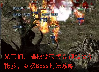 兄弟们,揭秘变态传奇神级装备秘笈,终极Boss打法攻略 兄弟们,揭秘变态传奇神级装备秘笈,终极Boss打法攻略