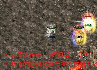 沙城鏖战传奇145怀旧版:那些你不知道的隐藏秘籍与实用攻略大揭秘 沙城鏖战传奇145怀旧版:那些你不知道的隐藏秘籍与实用攻略大揭秘