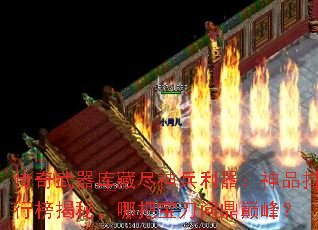 传奇武器库藏尽神兵利器:神品排行榜揭秘,哪把宝刀问鼎巅峰? 传奇武器库藏尽神兵利器:神品排行榜揭秘,哪把宝刀问鼎巅峰?