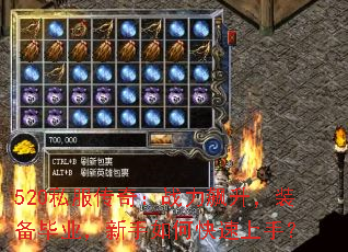 520私服传奇:战力飙升,装备毕业,新手如何快速上手? 520私服传奇:战力飙升,装备毕业,新手如何快速上手?