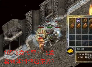 185飞龙传奇:飞龙套装如何快速集齐? 185飞龙传奇:飞龙套装如何快速集齐?
