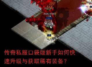 传奇私服口袋版新手如何快速升级与获取稀有装备? 传奇私服口袋版新手如何快速升级与获取稀有装备?