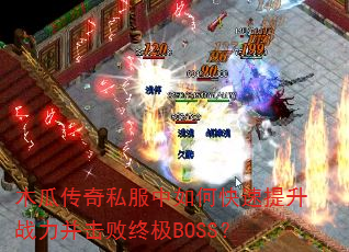 木瓜传奇私服中如何快速提升战力并击败终极BOSS? 木瓜传奇私服中如何快速提升战力并击败终极BOSS?
