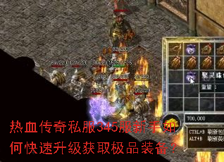 热血传奇私服345服新手如何快速升级获取极品装备? 热血传奇私服345服新手如何快速升级获取极品装备?