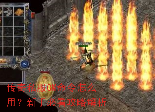 传奇私服GM命令怎么用?新手必看攻略解析 传奇私服GM命令怎么用?新手必看攻略解析