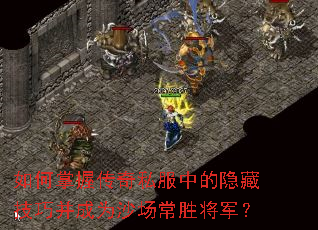如何掌握传奇私服中的隐藏技巧并成为沙场常胜将军? 如何掌握传奇私服中的隐藏技巧并成为沙场常胜将军?
