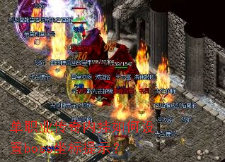 ��ְҵ�����ڹ��������boss������ʾ��