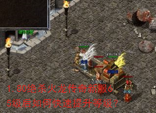 1.80绝杀火龙传奇新服65级后如何快速提升等级? 1.80绝杀火龙传奇新服65级后如何快速提升等级?