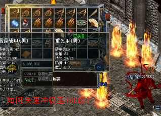 如何快速冲级至100级? 如何快速冲级至100级?