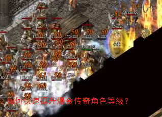 如何快速提升爆金传奇角色等级? 如何快速提升爆金传奇角色等级?