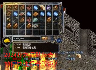 2024我本沉默传奇如何快速提升等级? 2024我本沉默传奇如何快速提升等级?