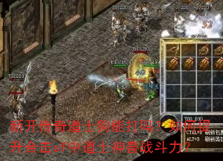 新开传奇道士狗能打吗?如何提升合击sf中道士神兽战斗力? 新开传奇道士狗能打吗?如何提升合击sf中道士神兽战斗力?