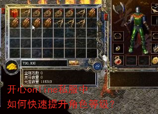 开心online私服中如何快速提升角色等级? 开心online私服中如何快速提升角色等级?