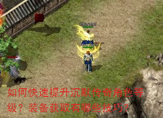 如何快速提升沉默传奇角色等级?装备获取有哪些技巧? 如何快速提升沉默传奇角色等级?装备获取有哪些技巧?