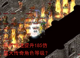 如何快速提升185仿盛大传奇角色等级? 如何快速提升185仿盛大传奇角色等级?