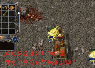 如何快速提升1.80合击传奇角色等级与装备获取? 如何快速提升1.80合击传奇角色等级与装备获取?