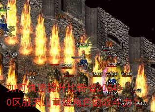 如何快速提升比奇省206400区服天山童姥角色的战斗力? 如何快速提升比奇省206400区服天山童姥角色的战斗力?