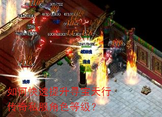 如何快速提升寻宝天行传奇私服角色等级? 如何快速提升寻宝天行传奇私服角色等级?