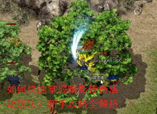 如何快速掌握暗影传奇活动玩法?新手攻略全解析 如何快速掌握暗影传奇活动玩法?新手攻略全解析