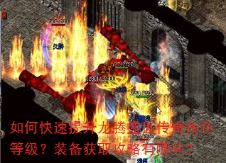 如何快速提升龙腾盛世传奇角色等级?装备获取攻略有哪些? 如何快速提升龙腾盛世传奇角色等级?装备获取攻略有哪些?