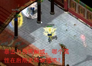暴击与伤害加成,哪个属性在后期更稀缺难求? 暴击与伤害加成,哪个属性在后期更稀缺难求?